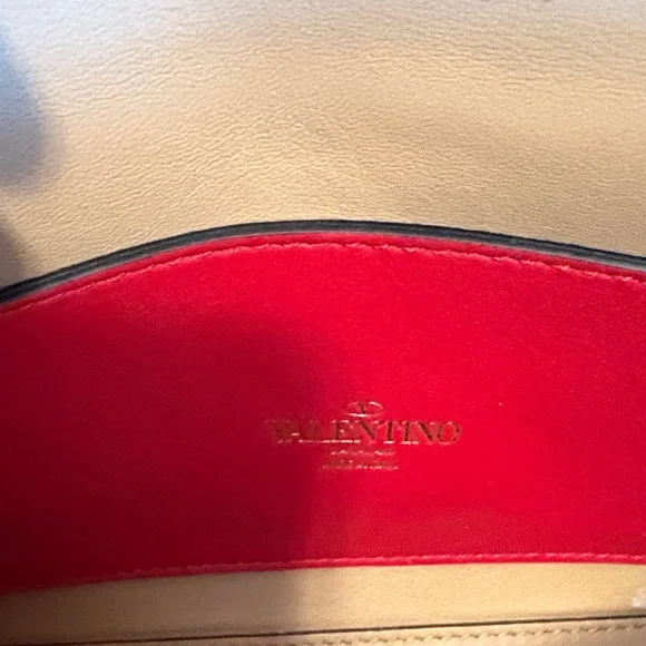 Valentino Garavani Leopard and Brown Studded Crossbody Bag - Picture 5 of 5